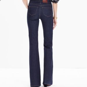 Madewell dark wash Flea Market Flare Jeans